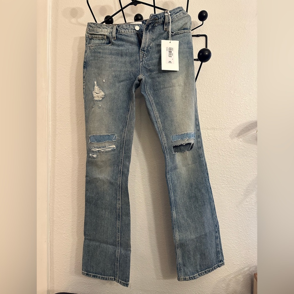 NWT FRAME The Low Boot in Spears